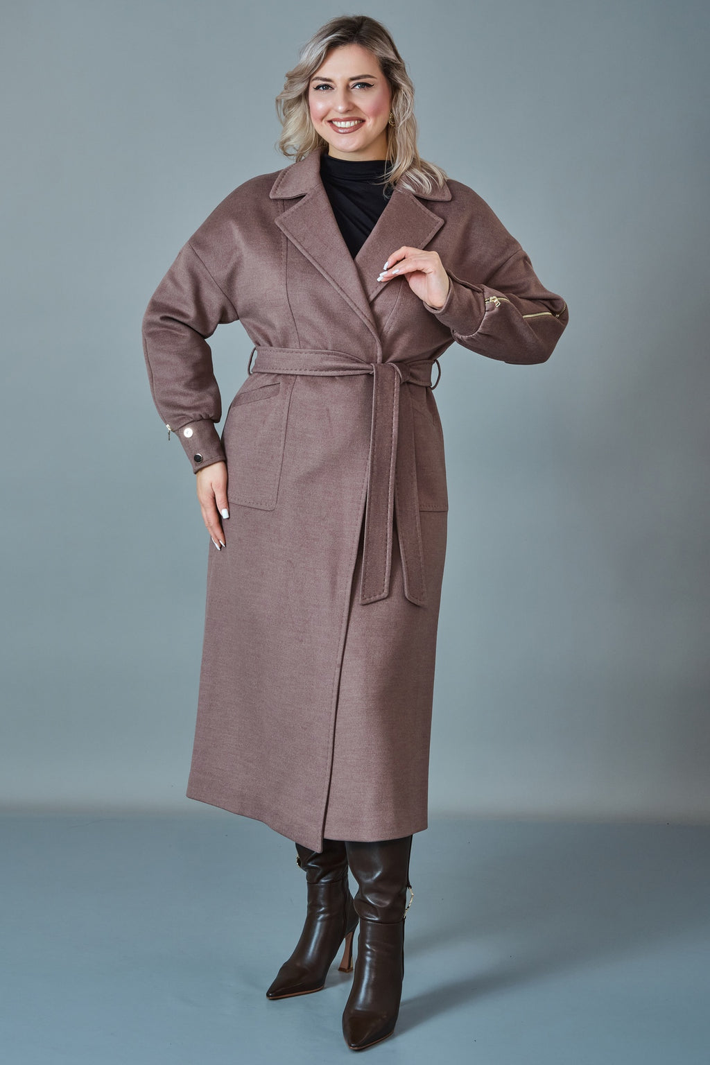 Jadem - Plus Size Coat (JDM27K8231)