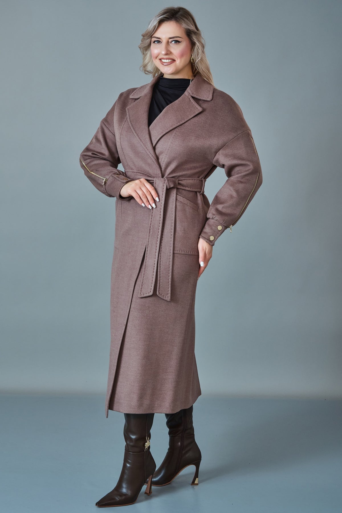Jadem - Plus Size Coat (JDM27K8231)
