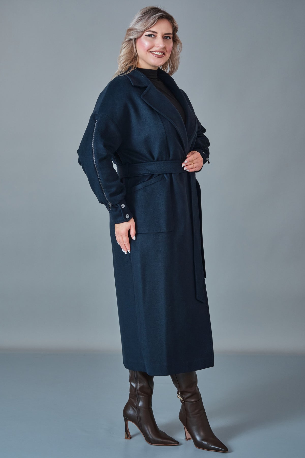 Jadem - Plus Size Coat (JDM27K8231)