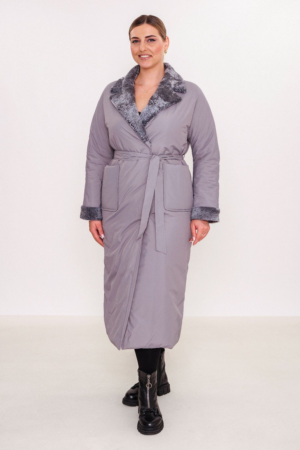 Jadem - Plus Size Coat (JDM27K4823)