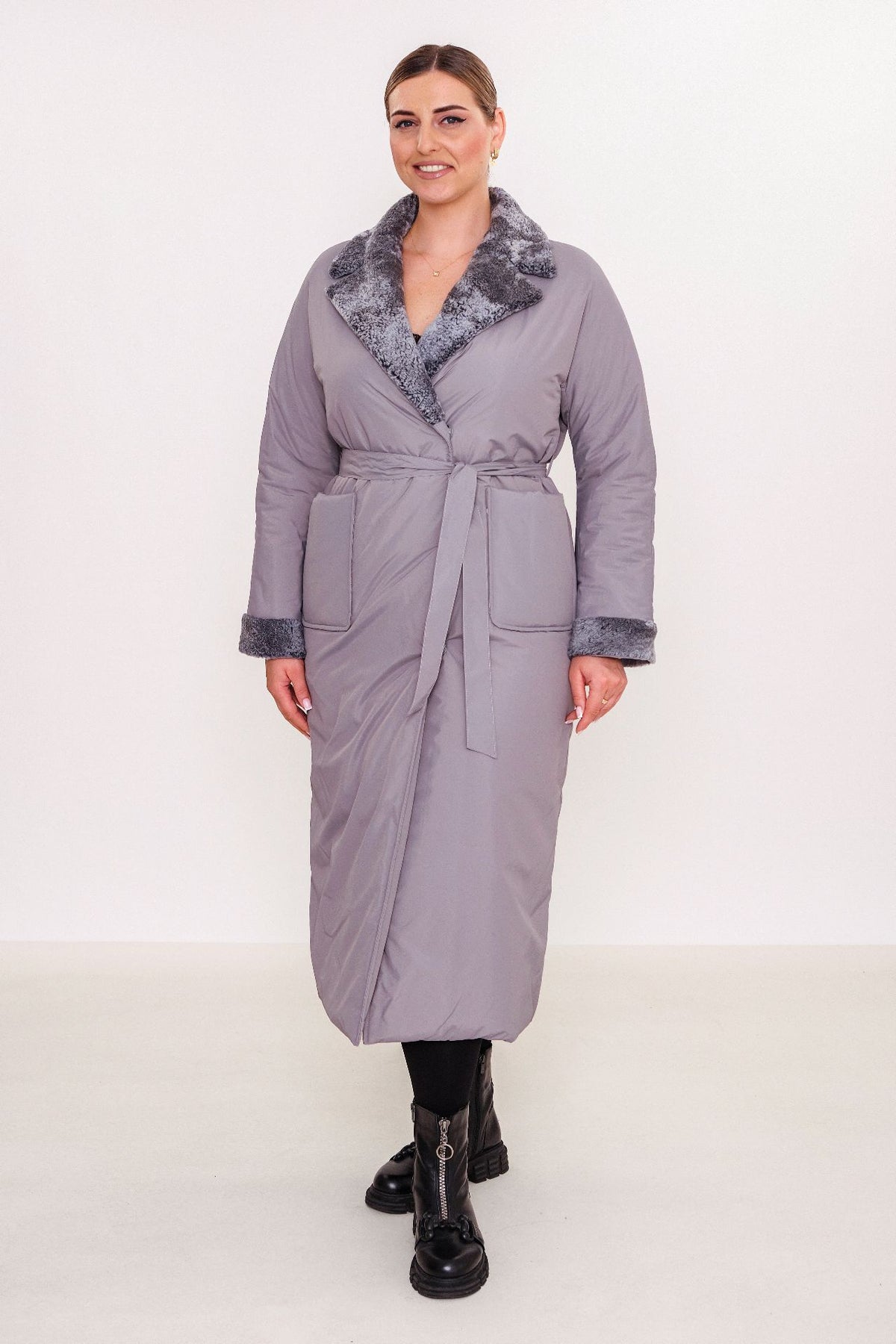 Jadem - Plus Size Coat (JDM27K4823)