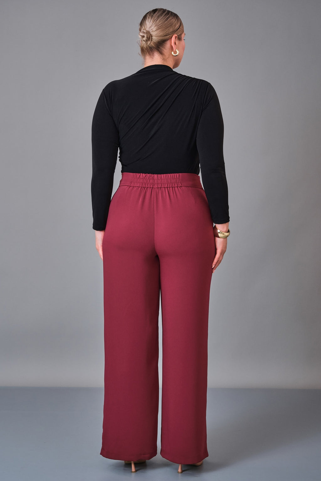 Laluce - Plus Size Trousers (L2.K27.PNT.2P249) - 8690200242106