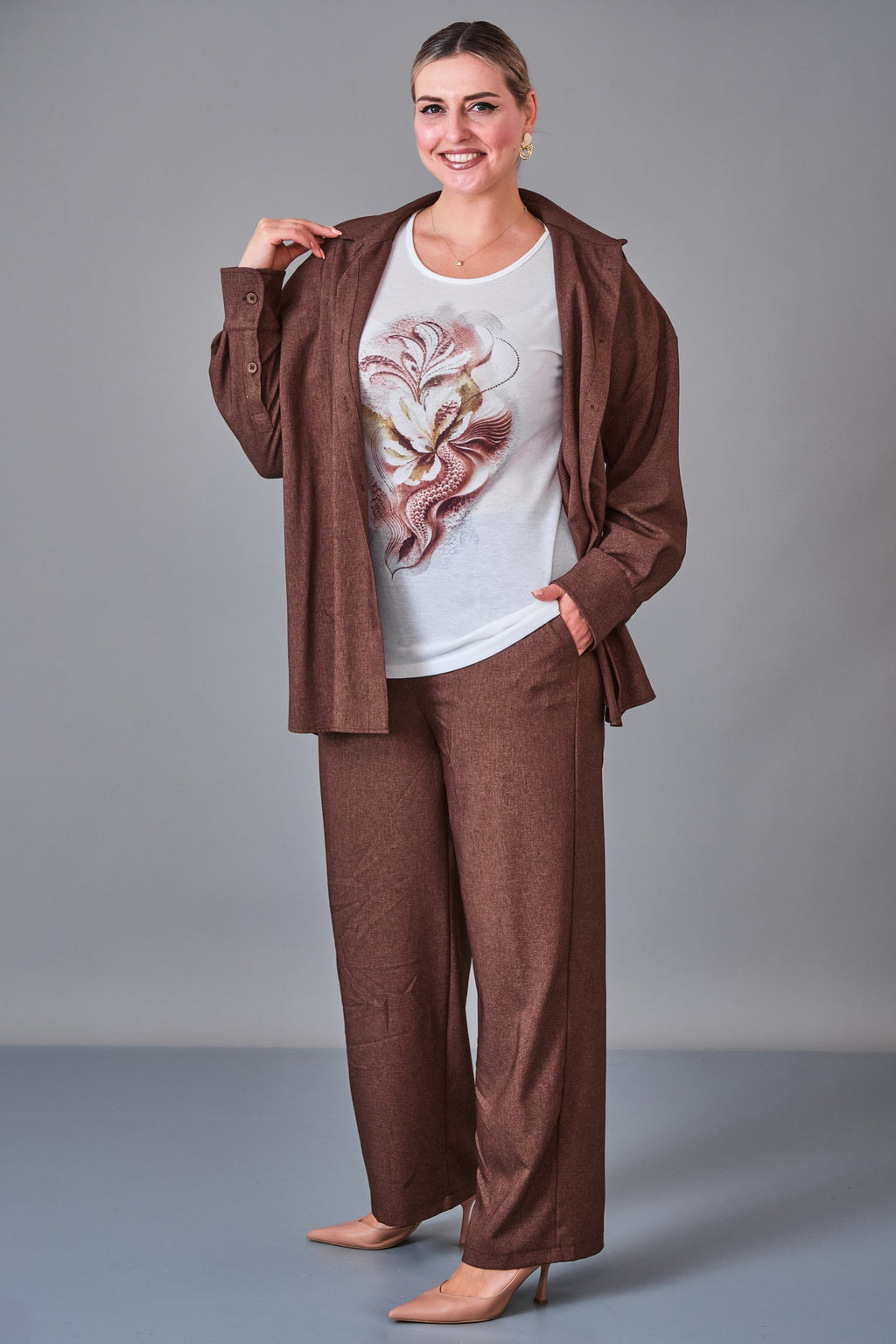 Onno - Plus Size Suit (ONO27K9017) - 8690200242175