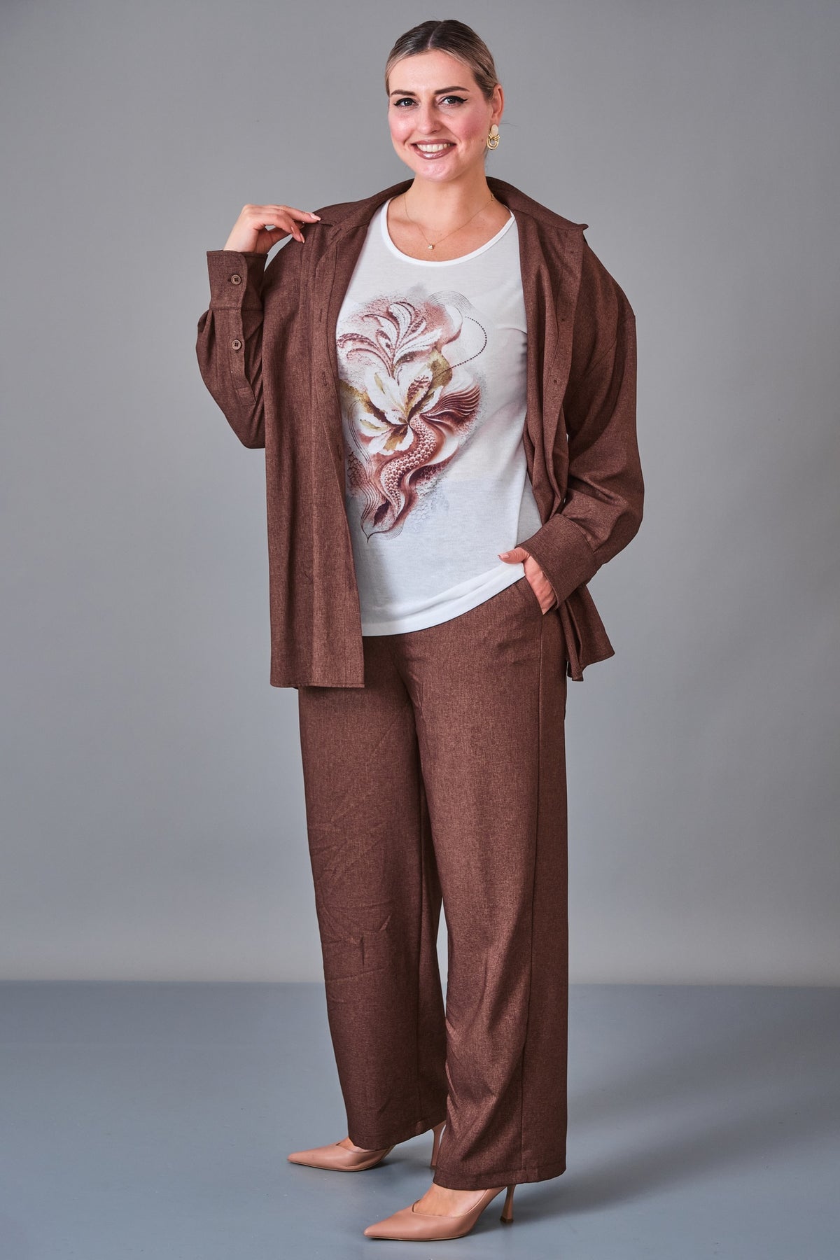 Onno - Plus Size Suit (ONO27K9017) - 8690200242175