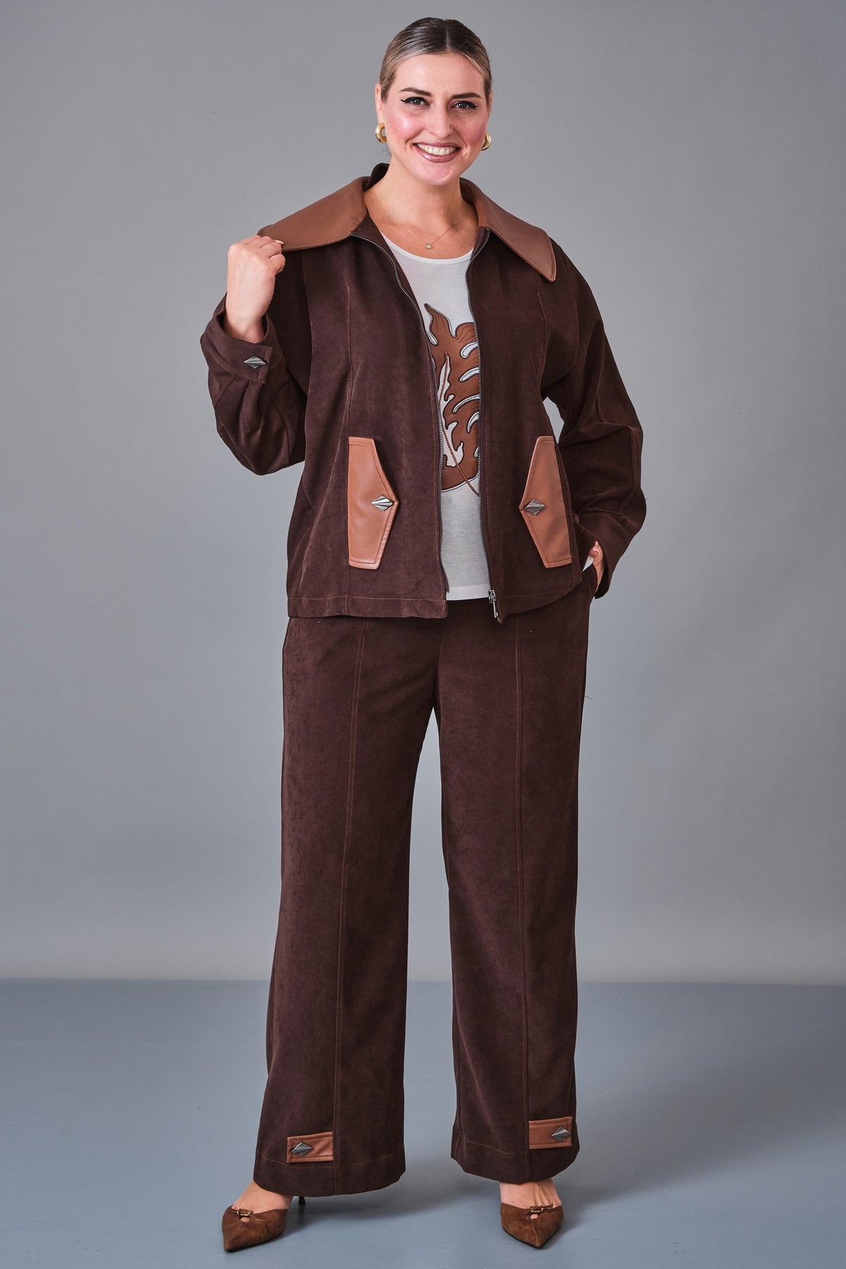 Onno - Plus Size Suit (ONO27K9008) - 8690200242205