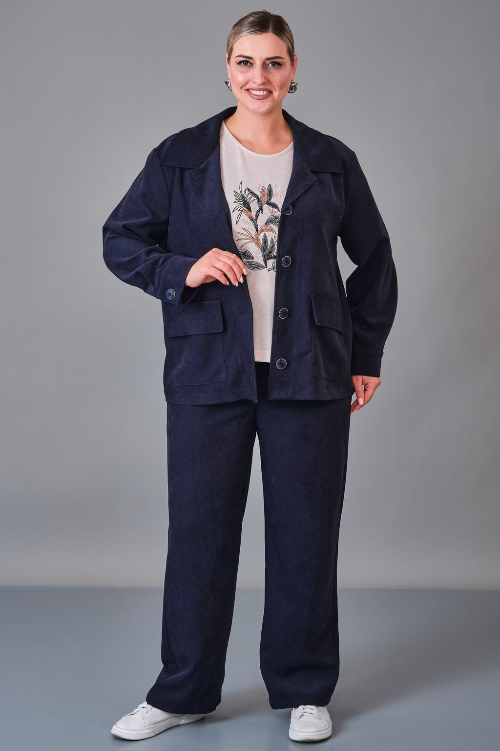 Onno - Plus Size Suit (ONO27K9011) - 8690200242281
