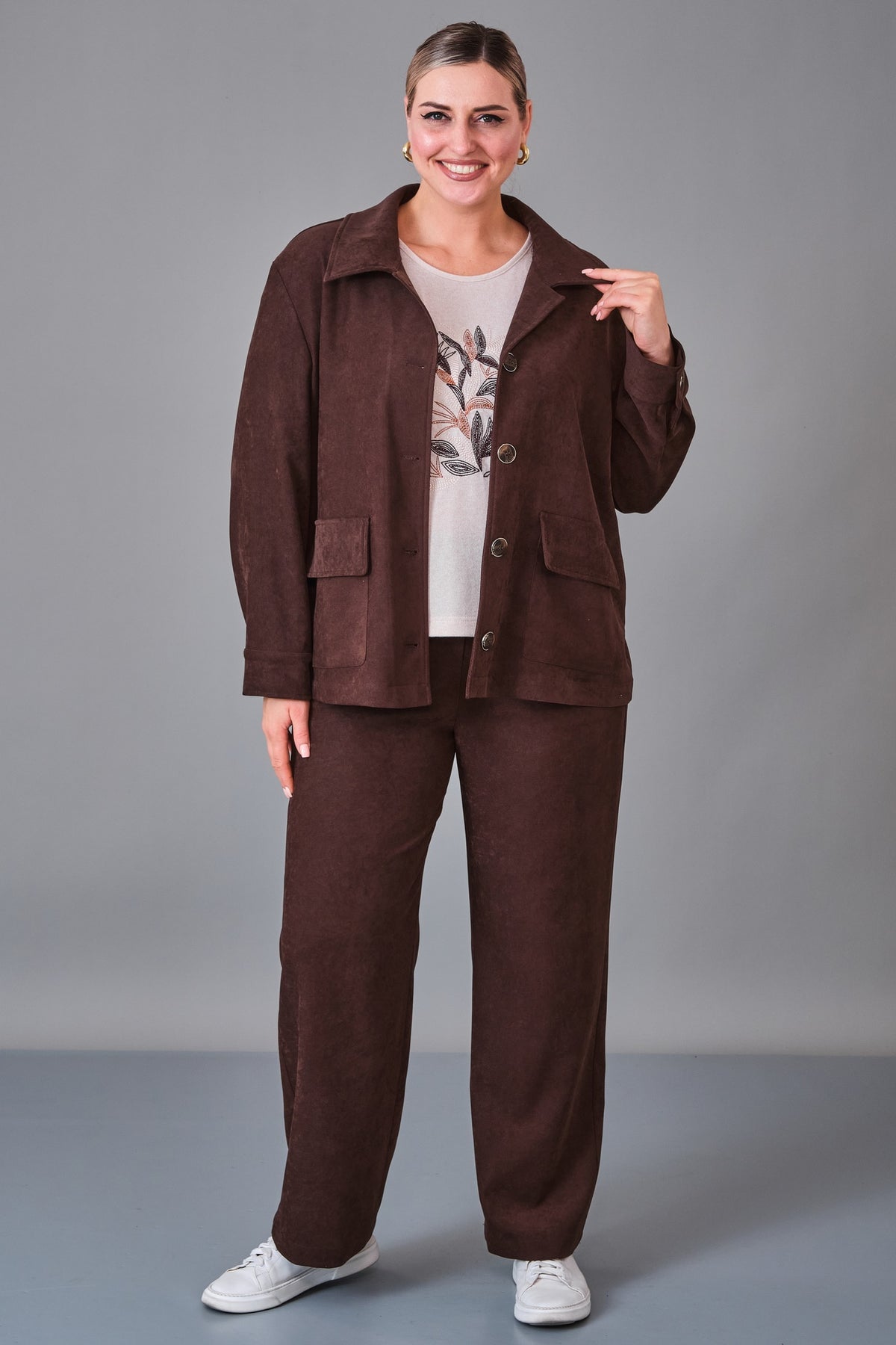Onno - Plus Size Suit (ONO27K9011) - 8690200242298
