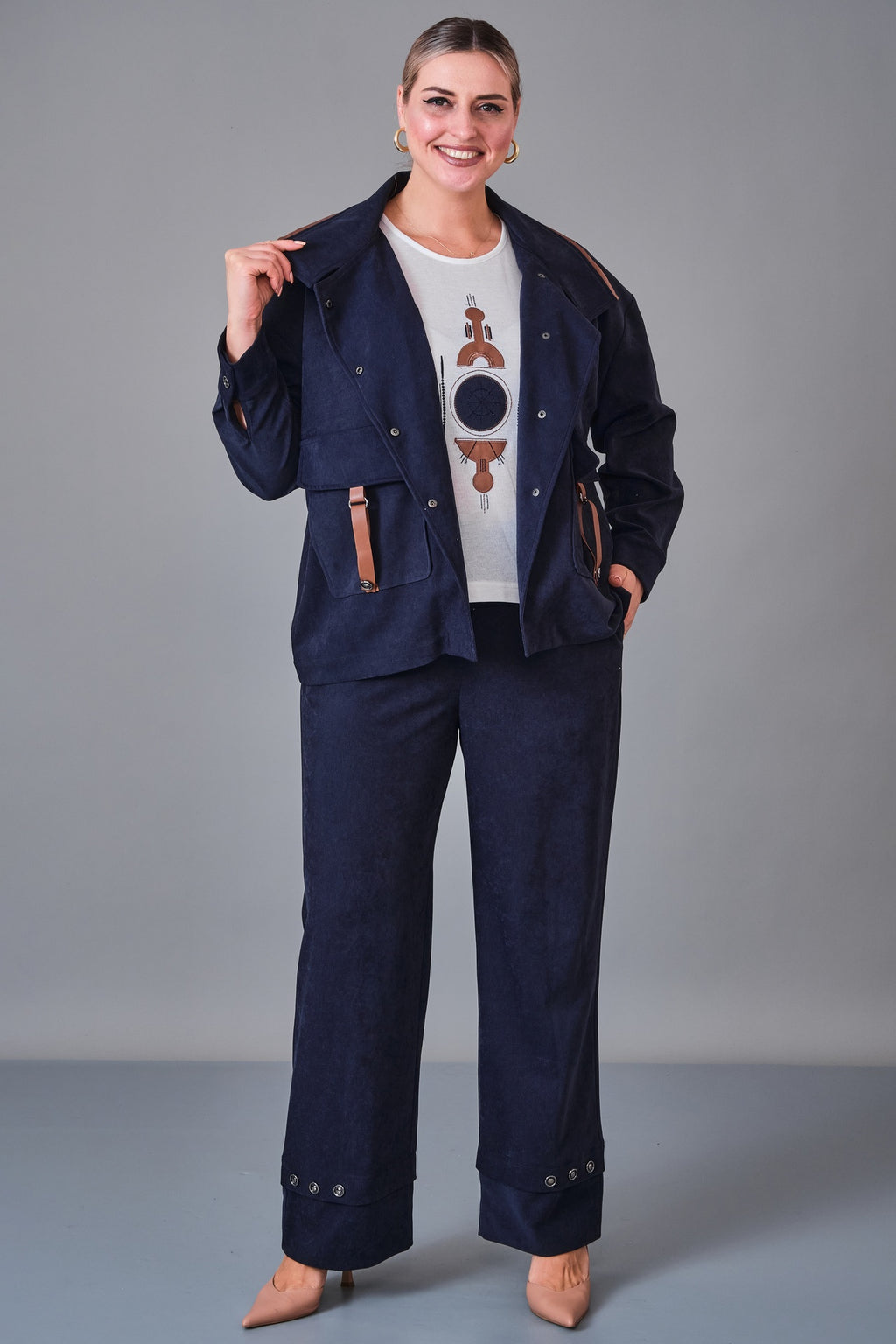 Onno - Plus Size Suit (ONO27K9012) - 8690200242311