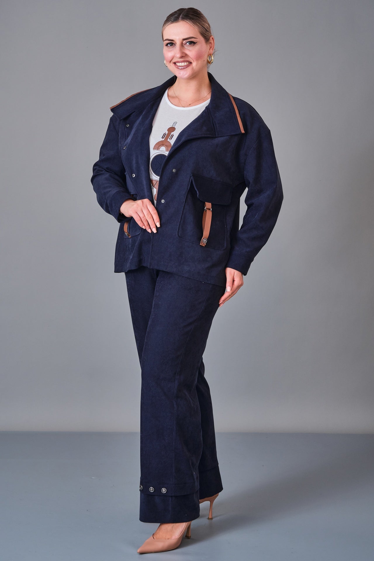 Onno - Plus Size Suit (ONO27K9012) - 8690200242311