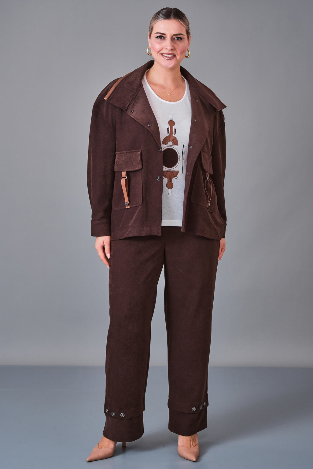 Onno - Plus Size Suit (ONO27K9012) - 8690200242328