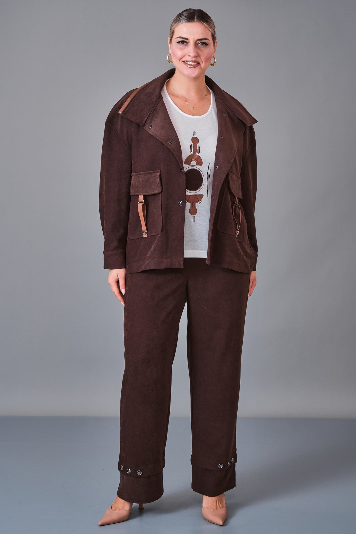 Onno - Plus Size Suit (ONO27K9012) - 8690200242328