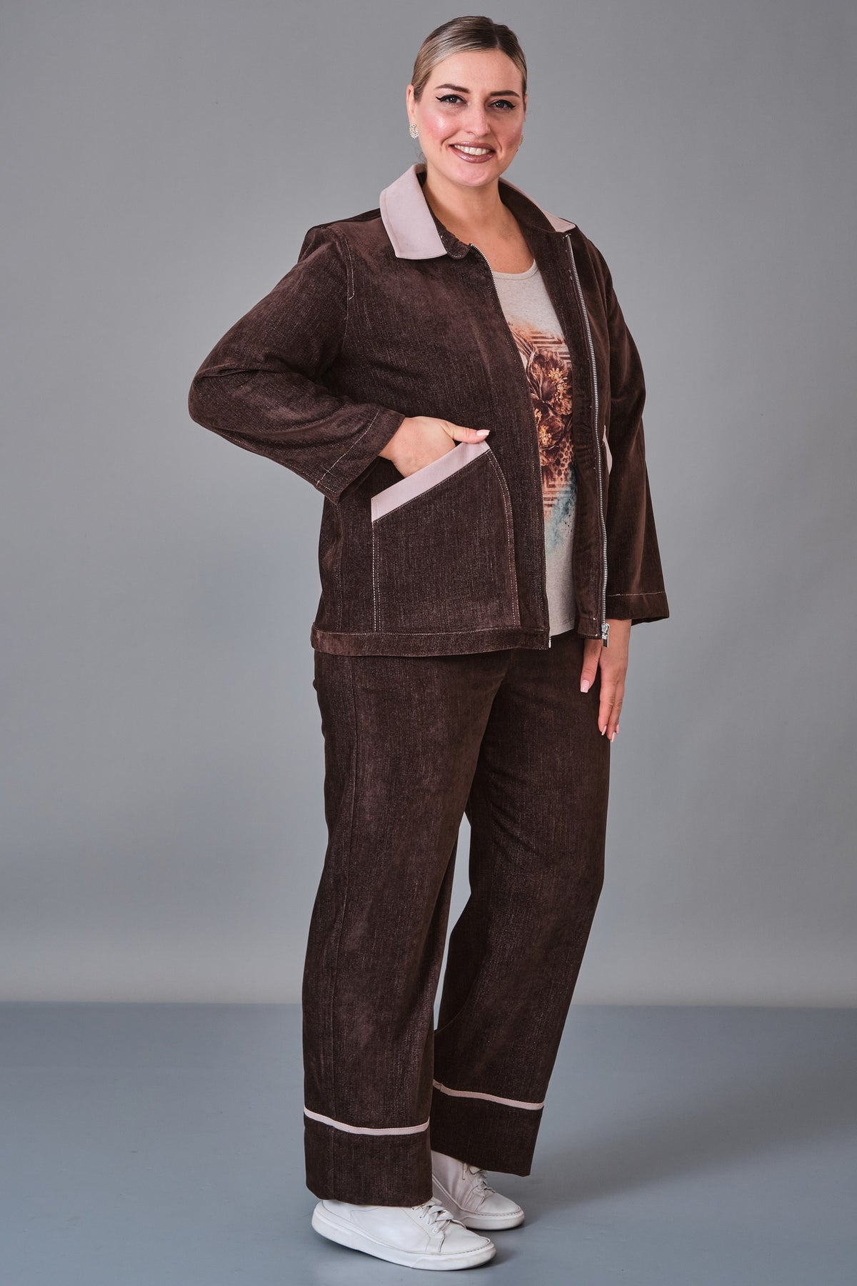 Onno - Plus Size Suit (ONO27K9010) - 8690200242366