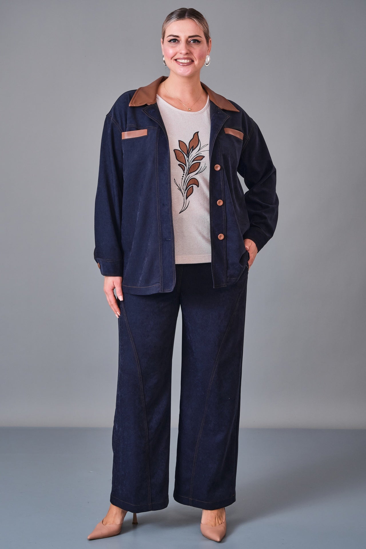 Onno - Plus Size Suit (ONO27K9015) - 8690200242380