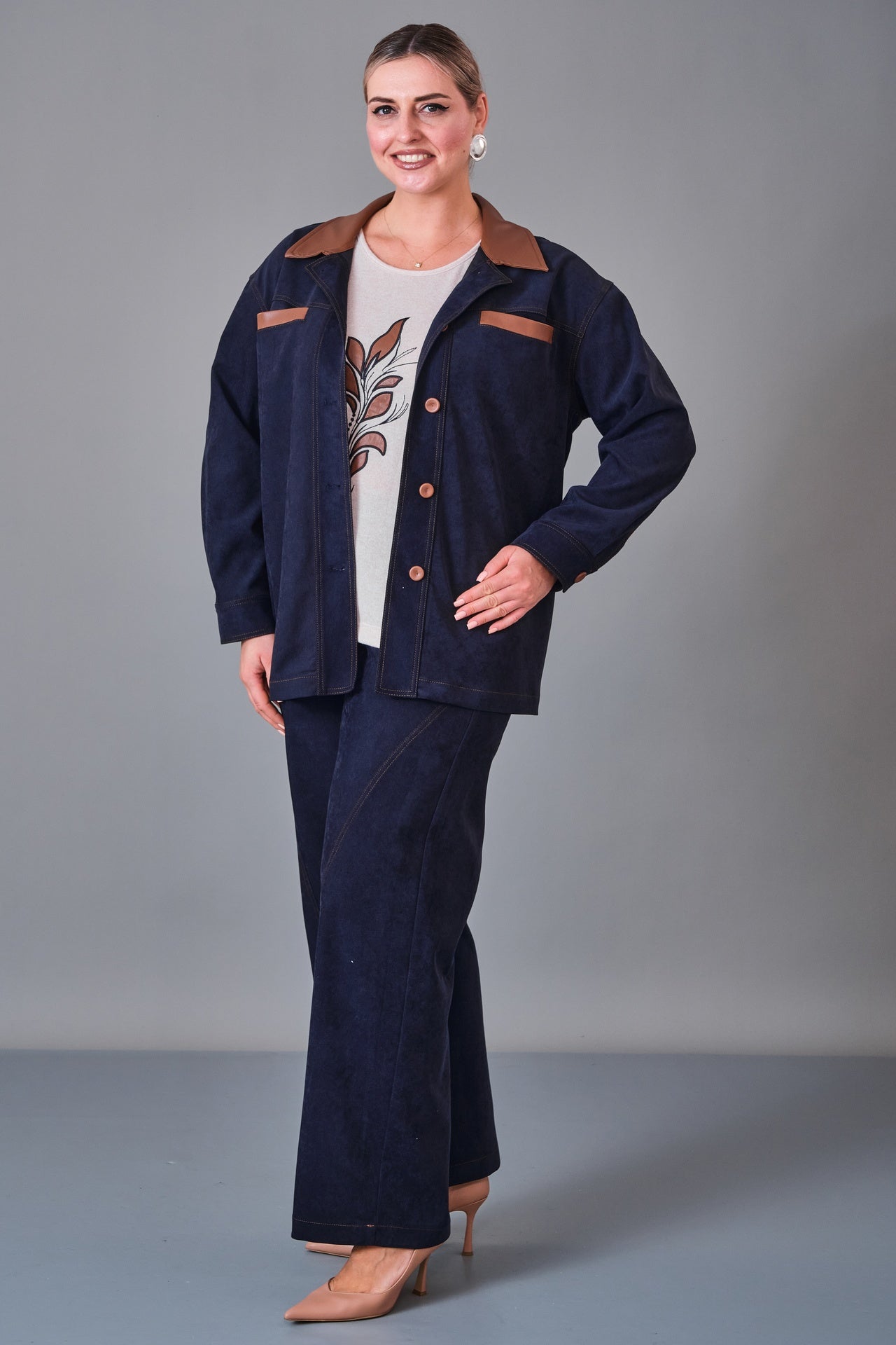 Onno - Plus Size Suit (ONO27K9015) - 8690200242380