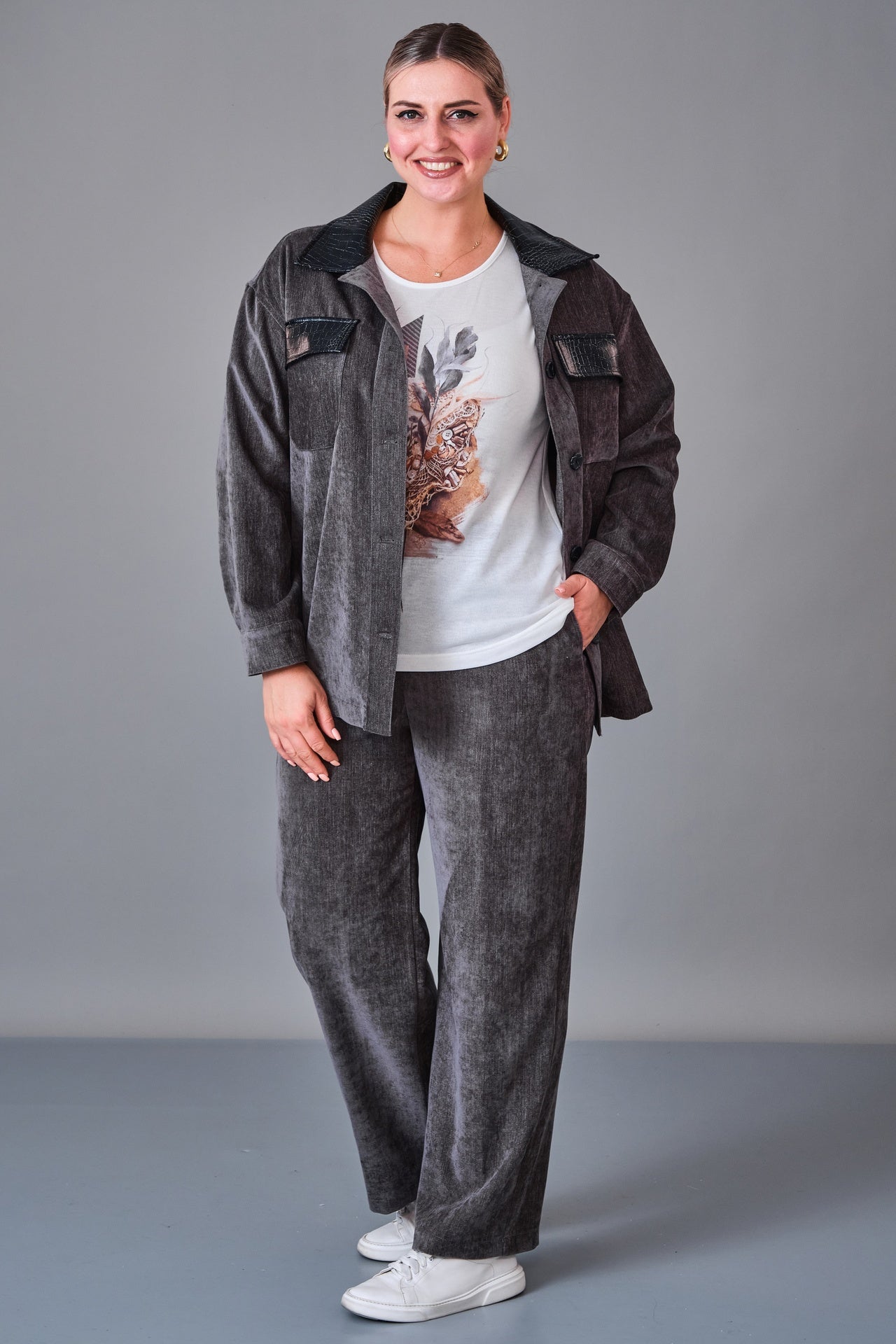 Onno - Plus Size Suit (ONO27K9018) - 8690200242410