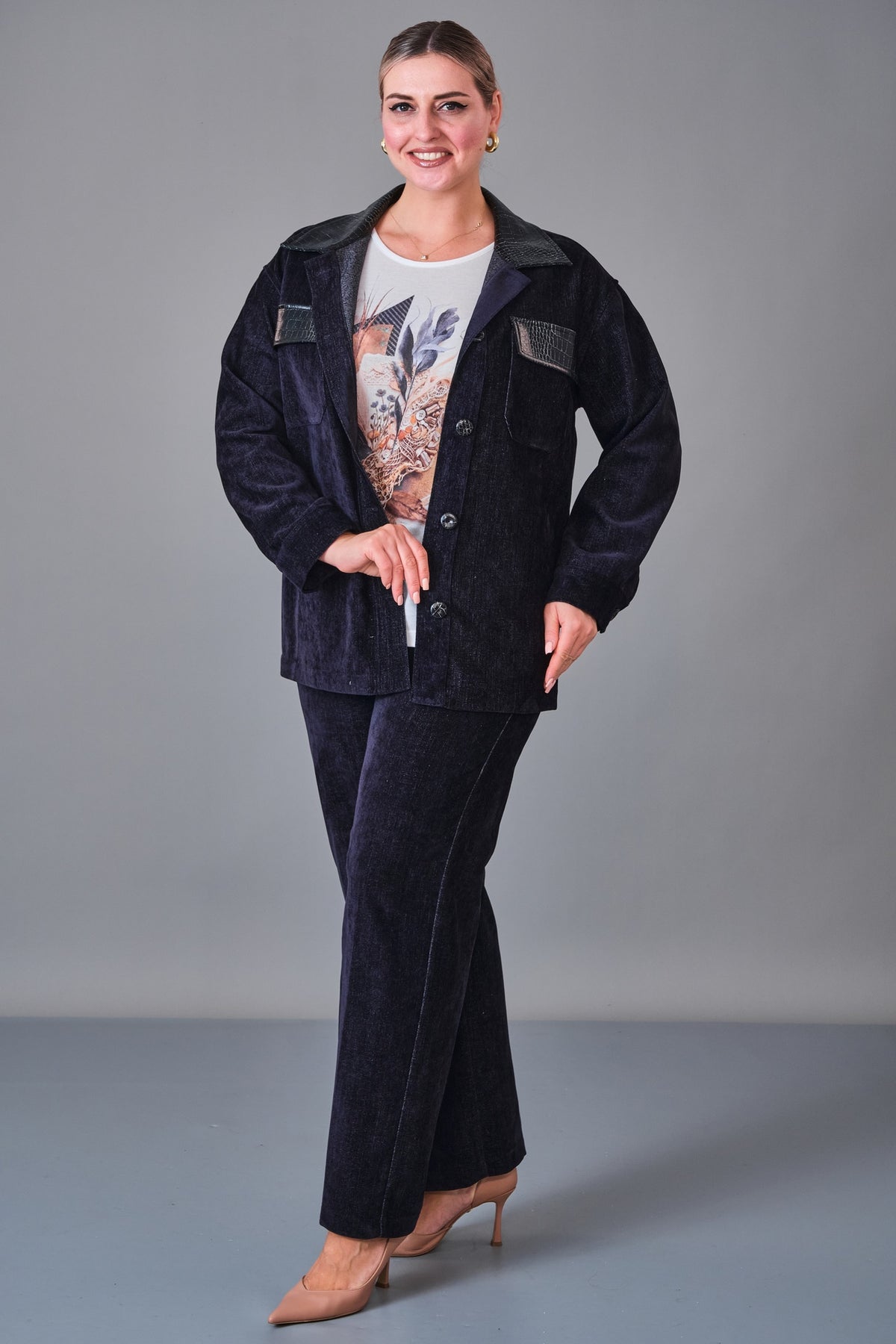 Onno - Plus Size Suit (ONO27K9018) - 8690200242427