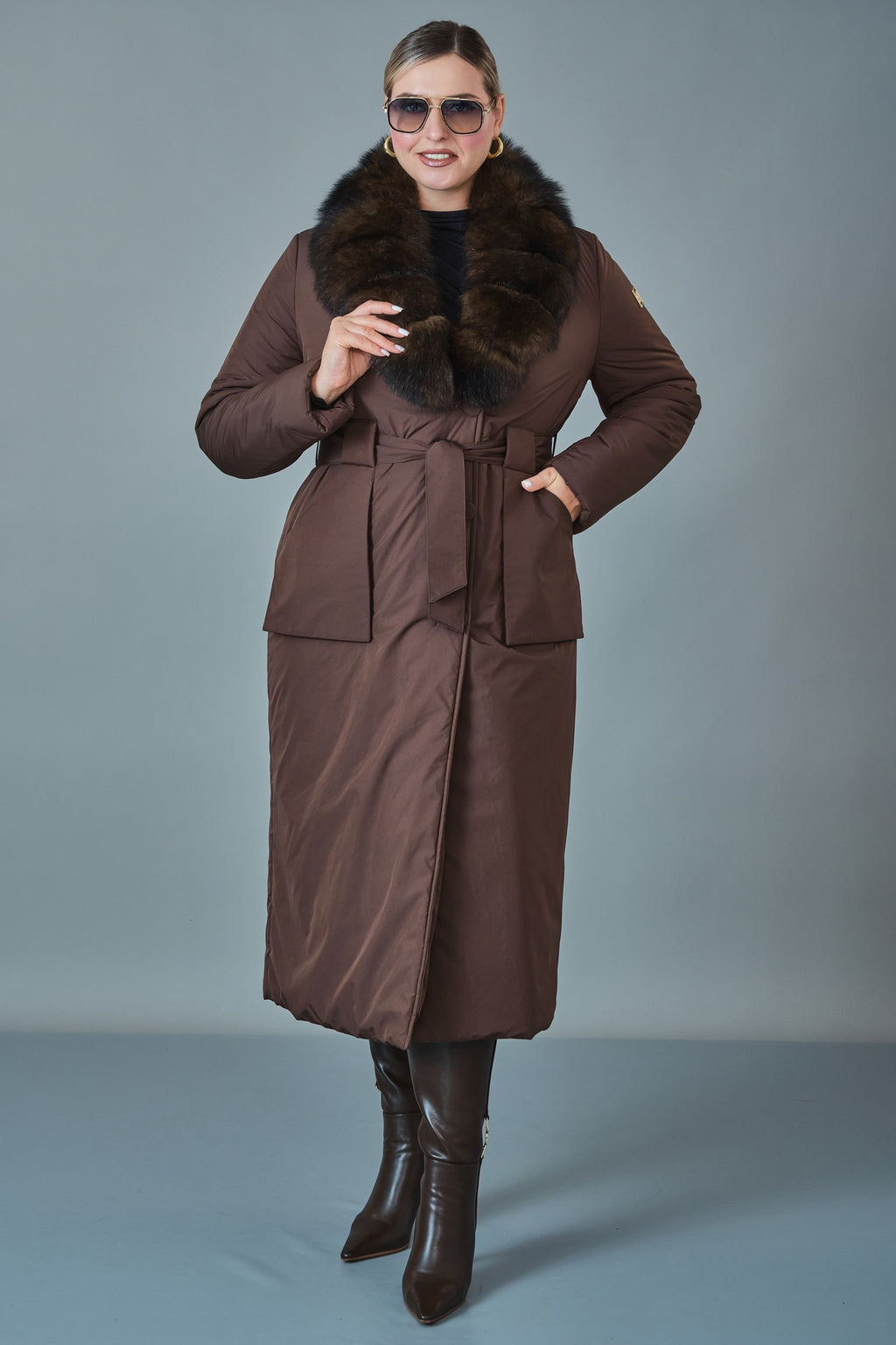 Jadem - Plus Size Coat (JDM27K2100)