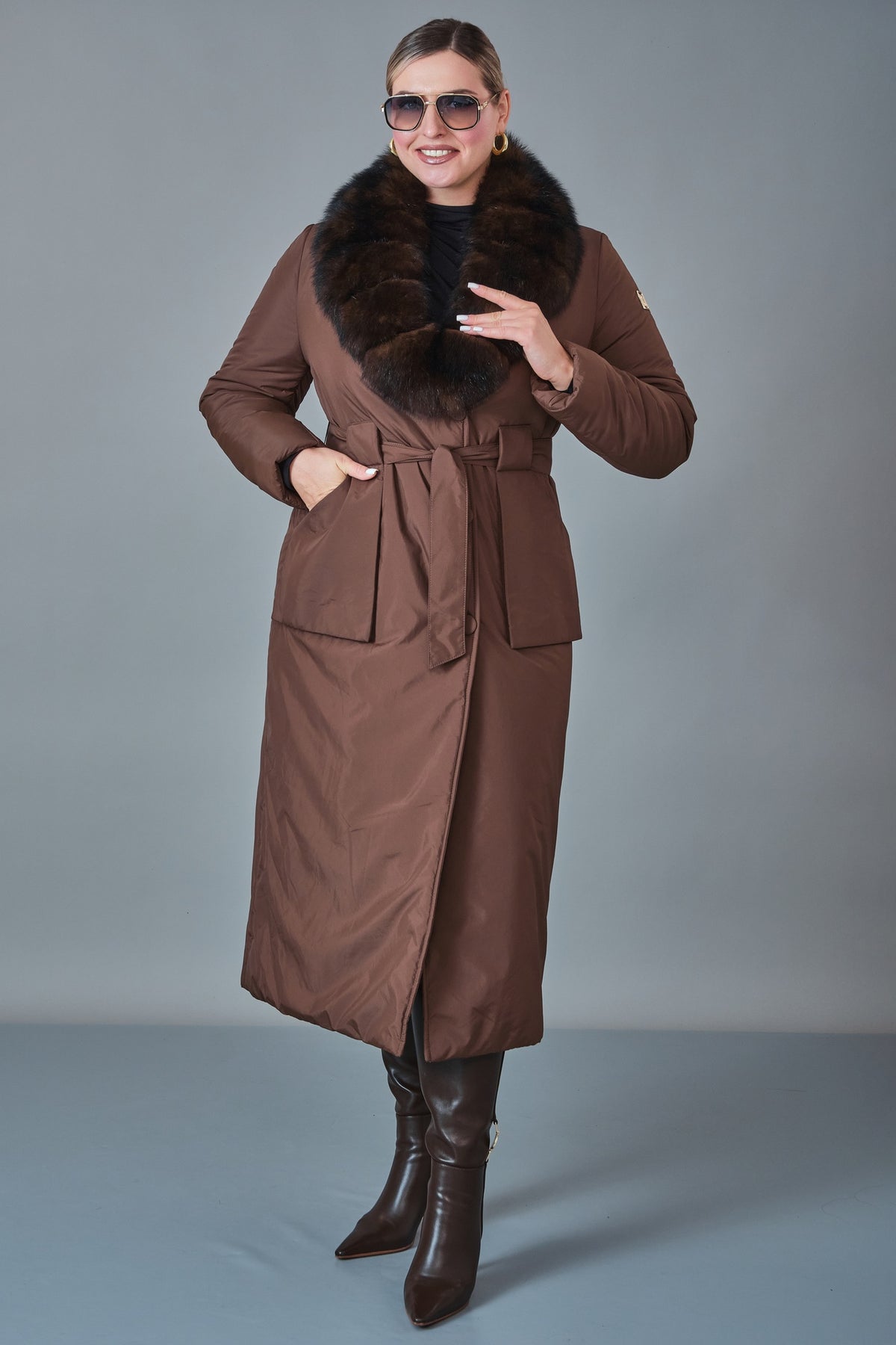 Jadem - Plus Size Coat (JDM27K2100)