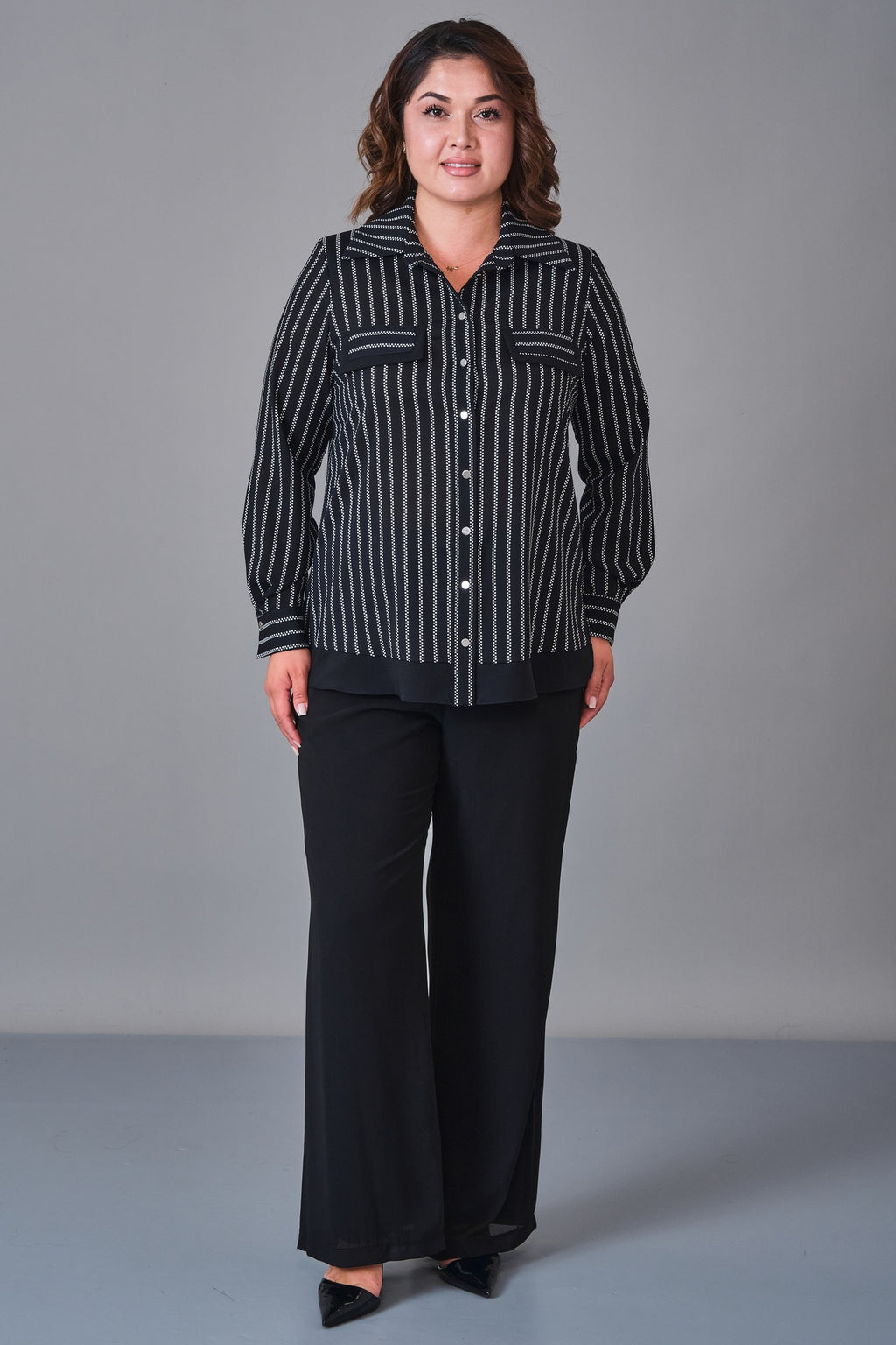 Kifayet - Plus Size Shirt (KFT27K18711) - 8690200242786