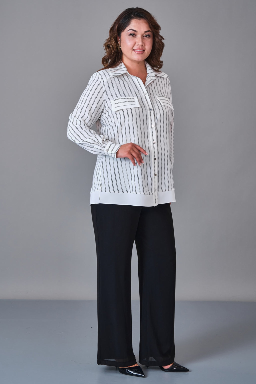 Kifayet - Plus Size Shirt (KFT27K18711) - 8690200242793