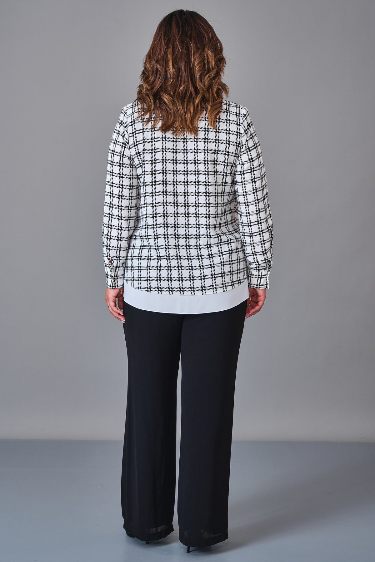 Kifayet - Plus Size Shirt (KFT27K18711) - 8690200242809