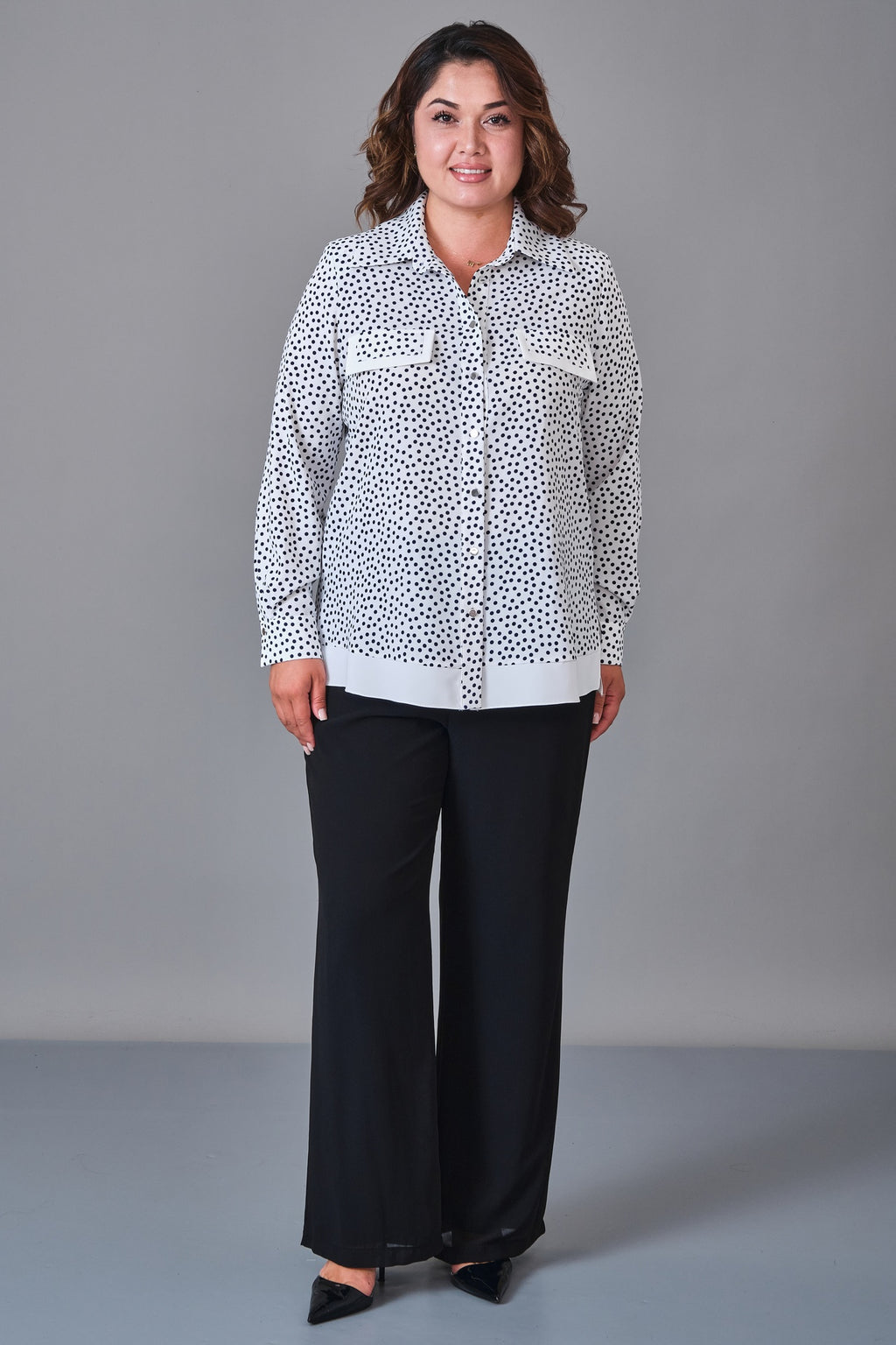 Kifayet - Plus Size Shirt (KFT27K18711) - 8690200242830