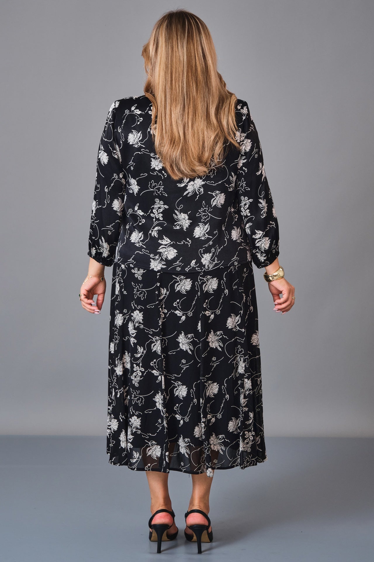Gumanize - Plus Size Dress (GMZ2027-76-8425) - 8690200242892