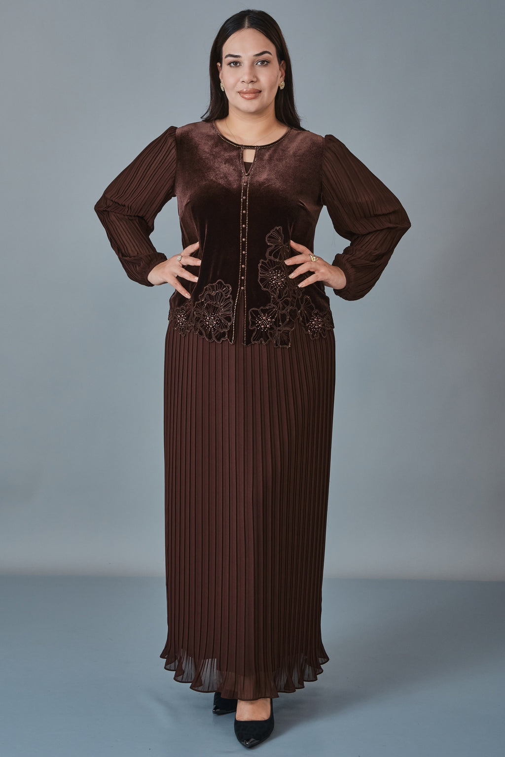 Quizas - Plus Size Suit (QUZ27K6190)