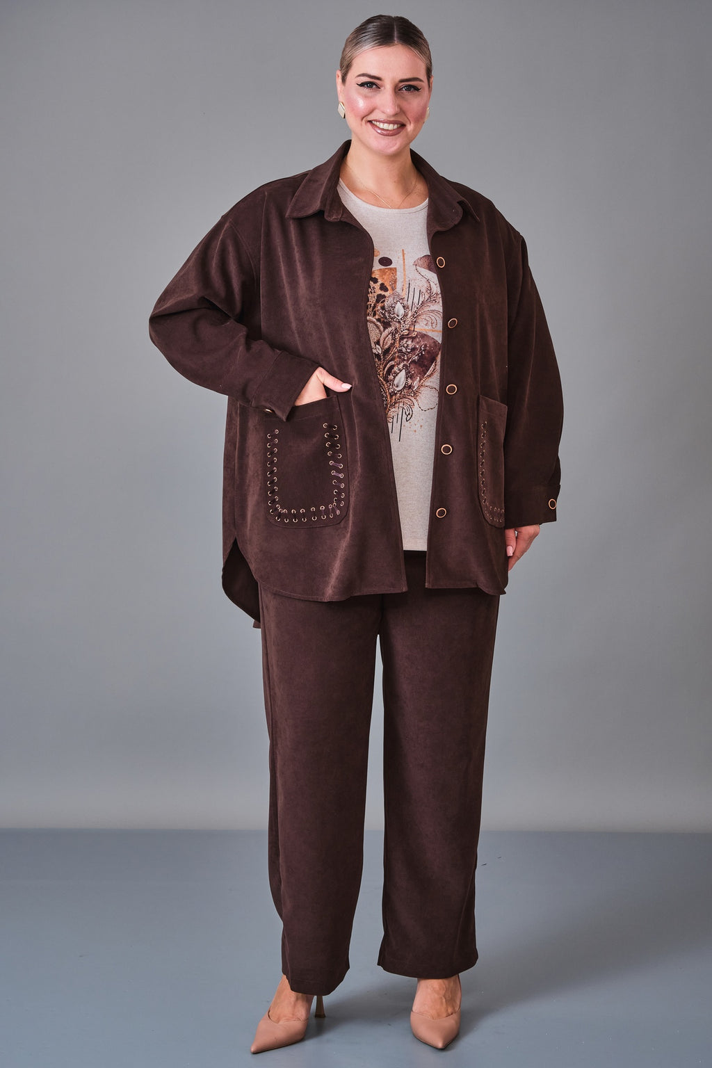 Onno - Plus Size Suit (ONO27K9007) - 8690200242960