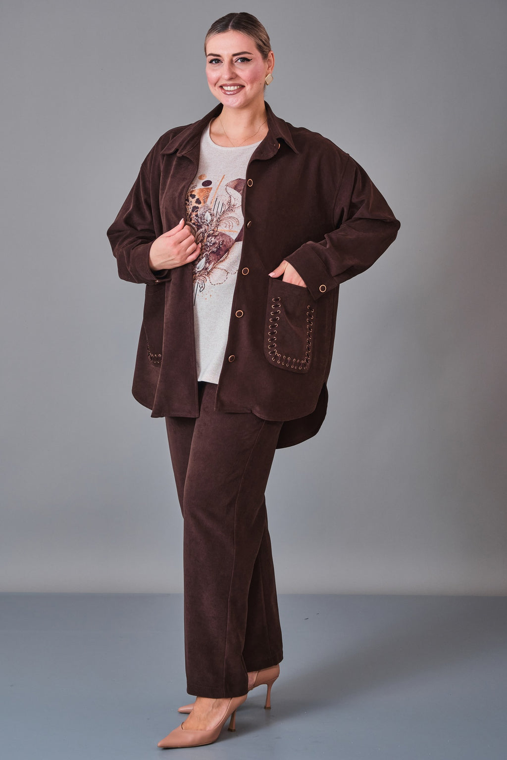Onno - Plus Size Suit (ONO27K9007) - 8690200242960