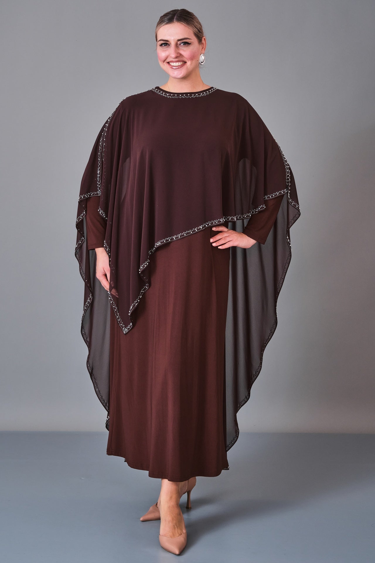 Soley - Plus Size Dress (SLY27K6210) - 8690200243004
