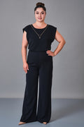 Selen - Plus Size Overalls (SLN27K541133) - 8690200243219