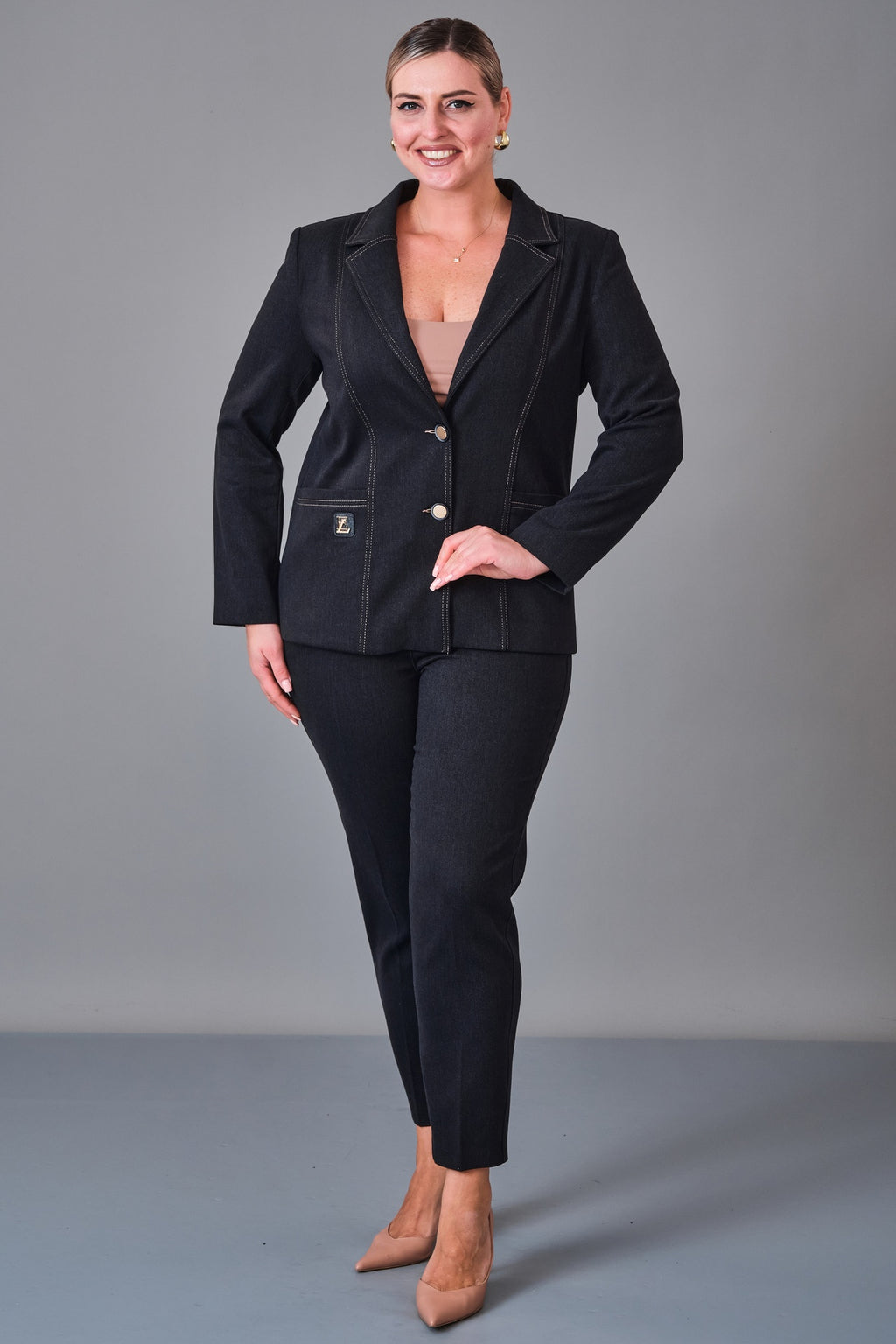 Elitline - Plus Size Suit (ELT27K7-60-4089)