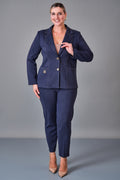 Elitline - Plus Size Suit (ELT27K7-60-4089) - 8690200243417