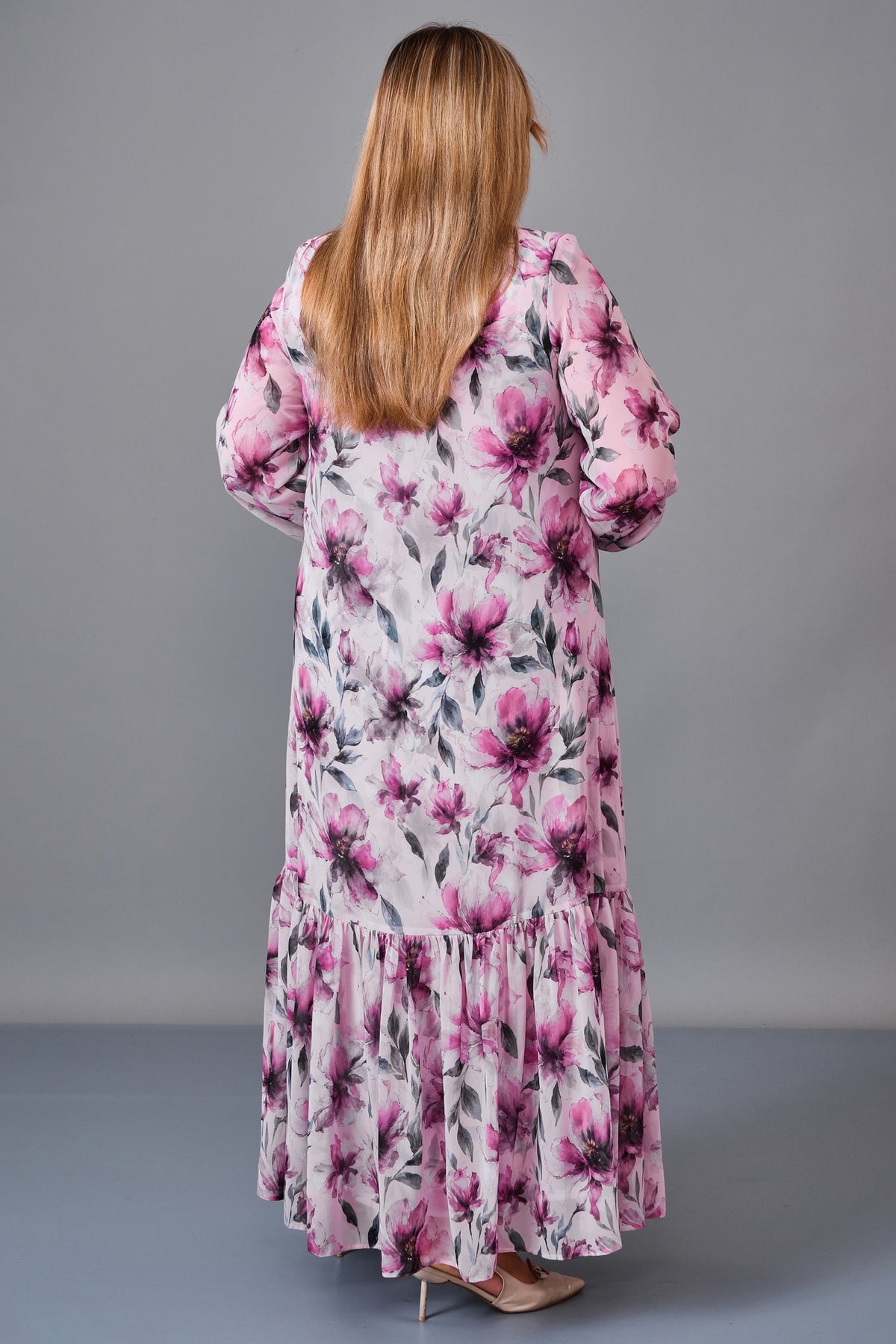 Gumanize - Plus Size Dress (GMZ2027-104-8526) - 8690200243547