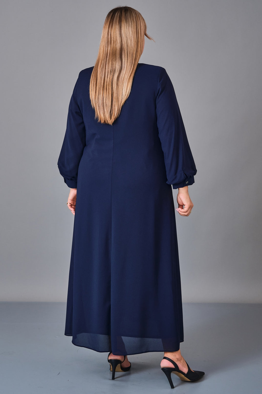Gumanize - Plus Size Dress (GMZ2027-38-8269) - 8690200243554