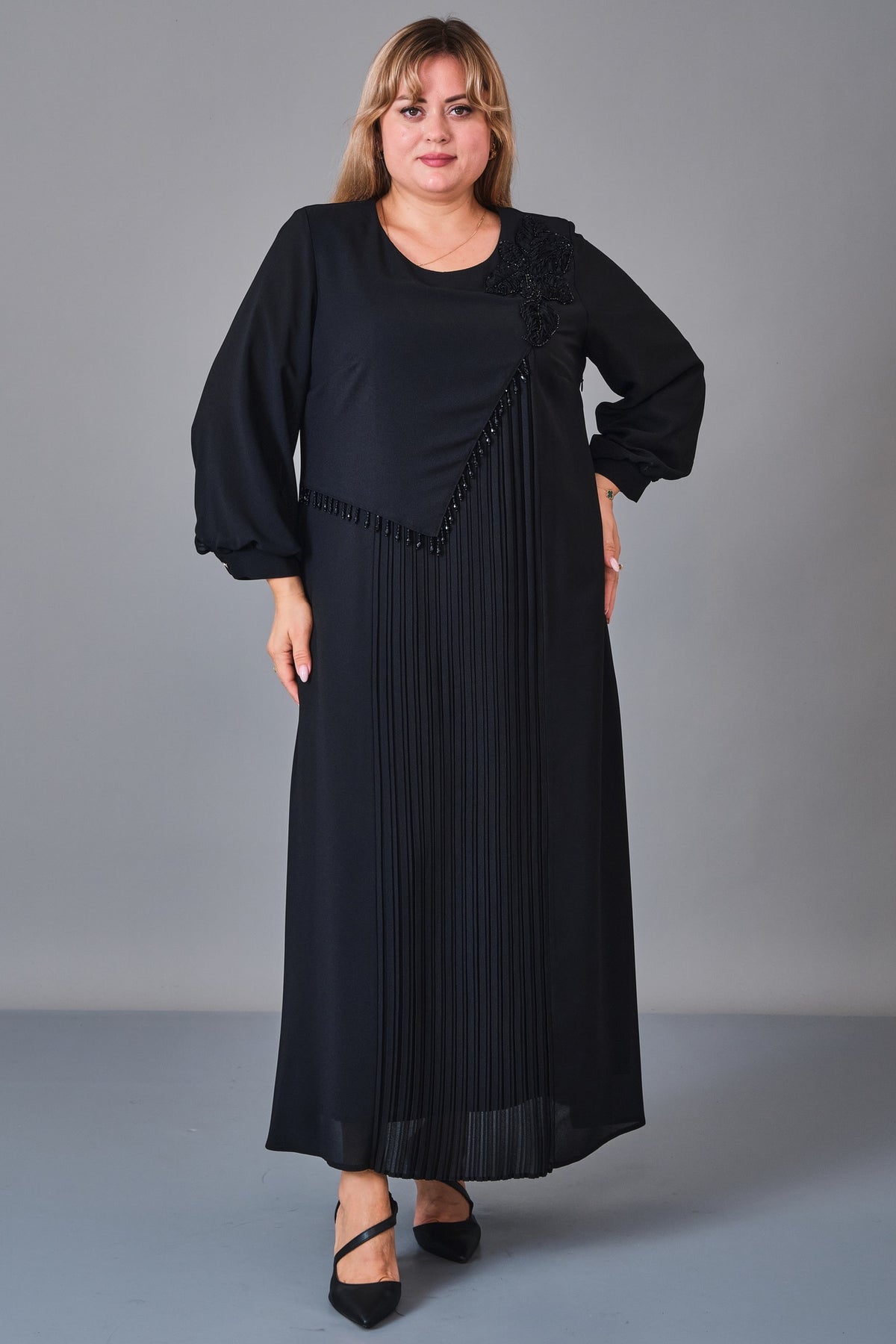 Gumanize - Plus Size Dress (GMZ2027-38-8269) - 8690200243561
