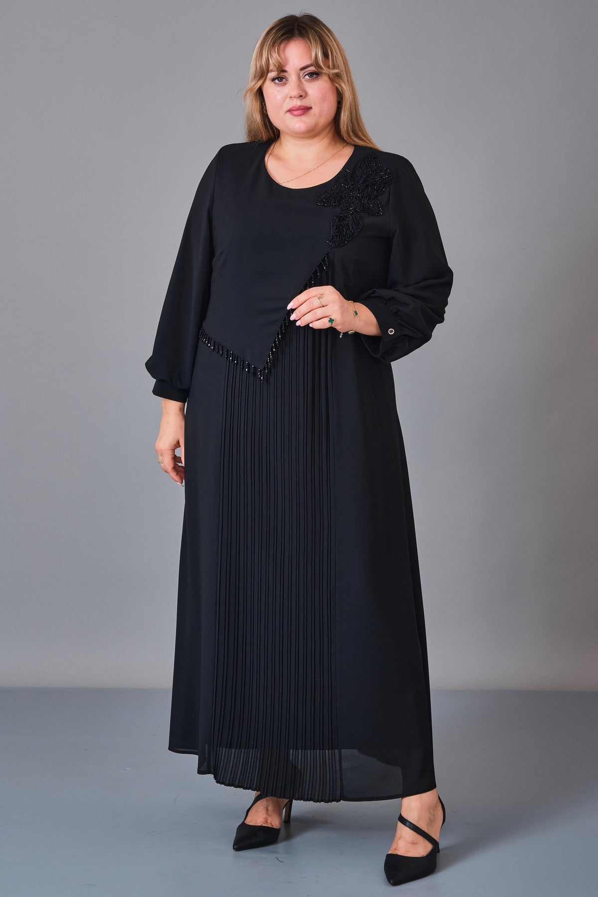 Gumanize - Plus Size Dress (GMZ2027-38-8269) - 8690200243561