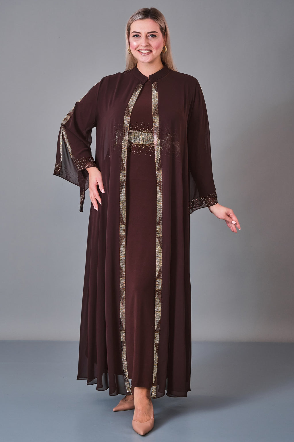 Soley - Plus Size Dress (SLY27K6117) - 8690200243707