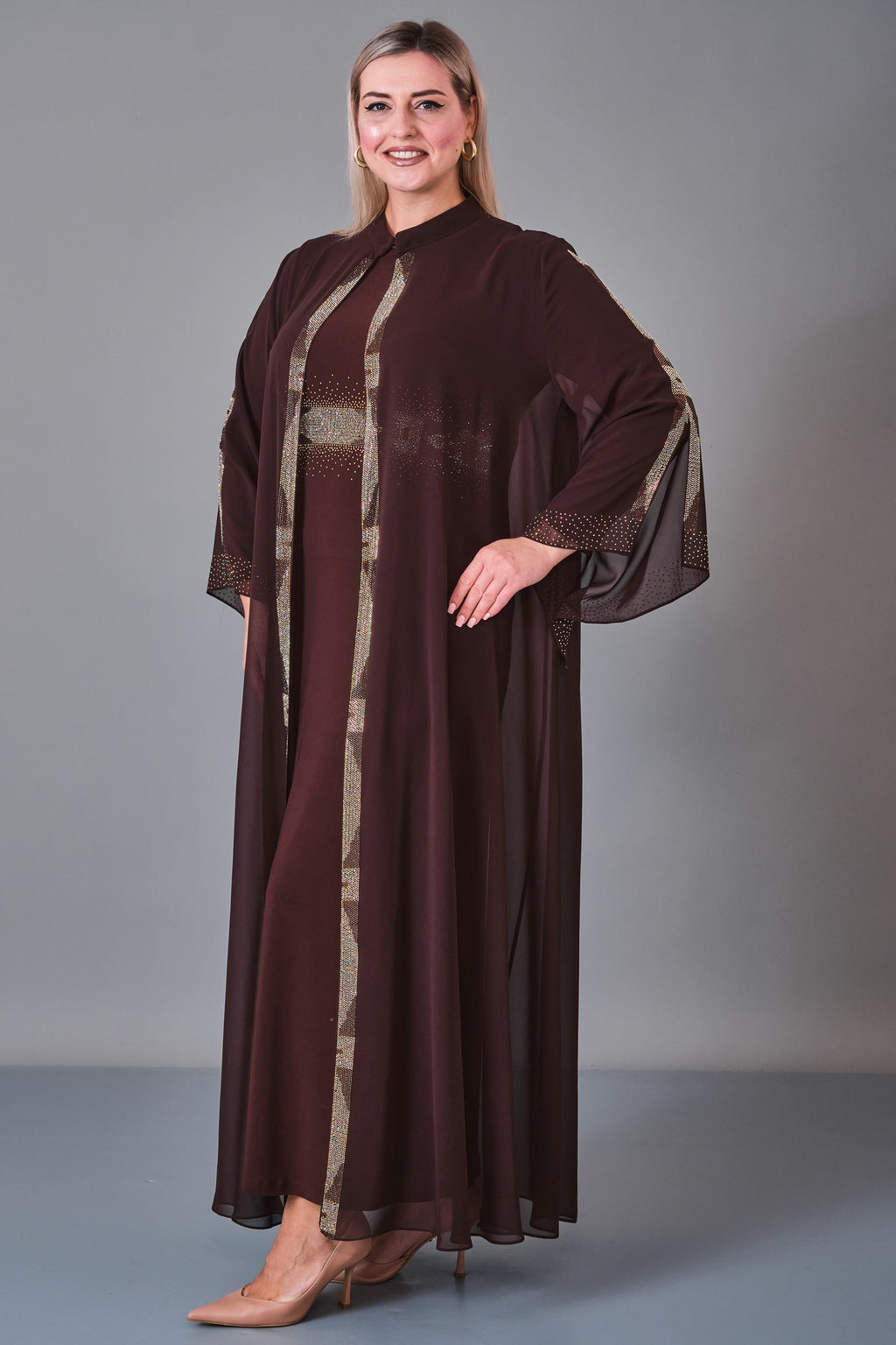 Soley - Plus Size Dress (SLY27K6117) - 8690200243707