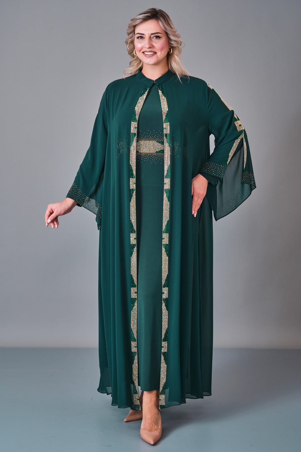 Soley - Plus Size Dress (SLY27K6117) - 8690200243714
