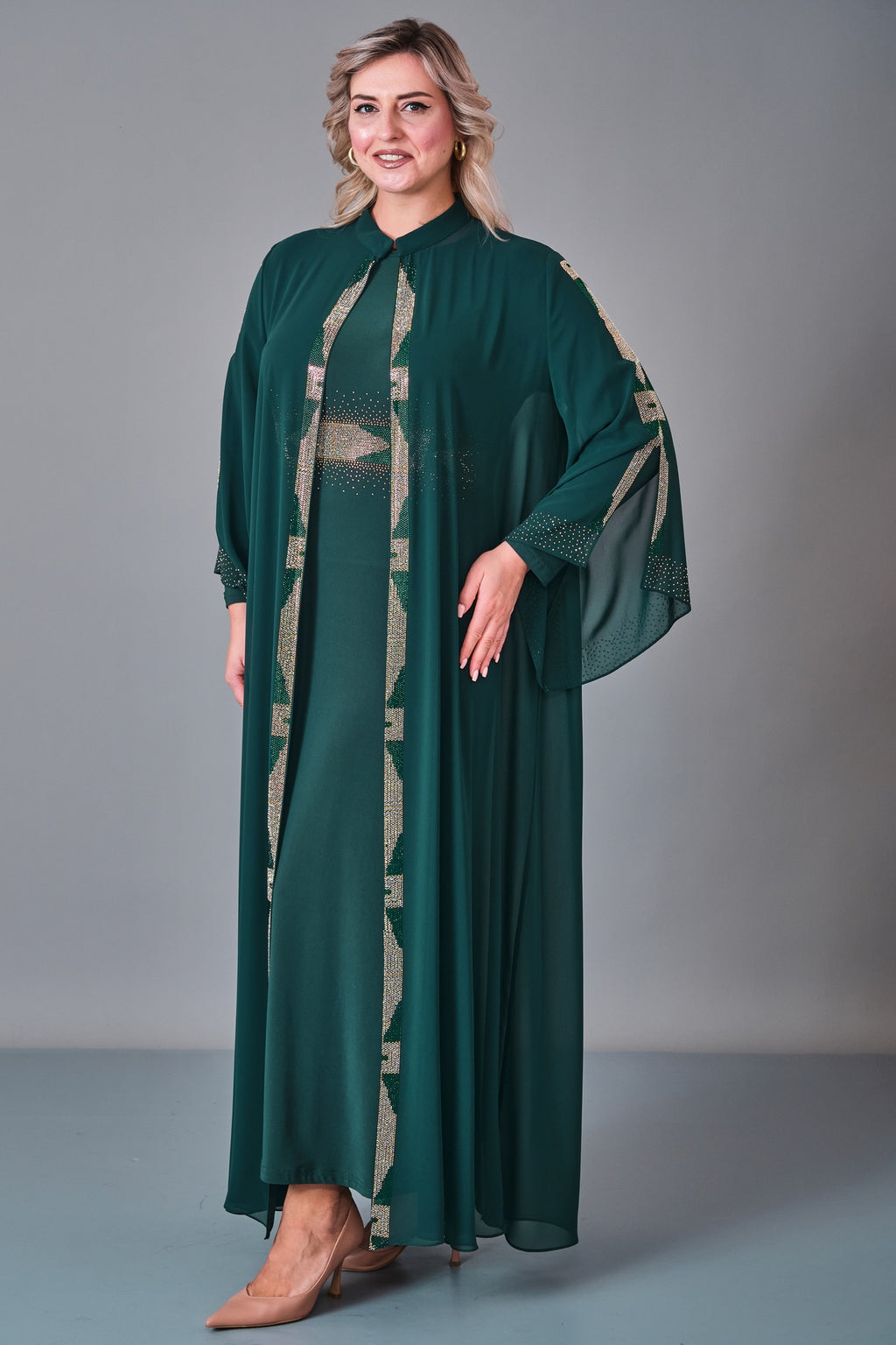 Soley - Plus Size Dress (SLY27K6117) - 8690200243714