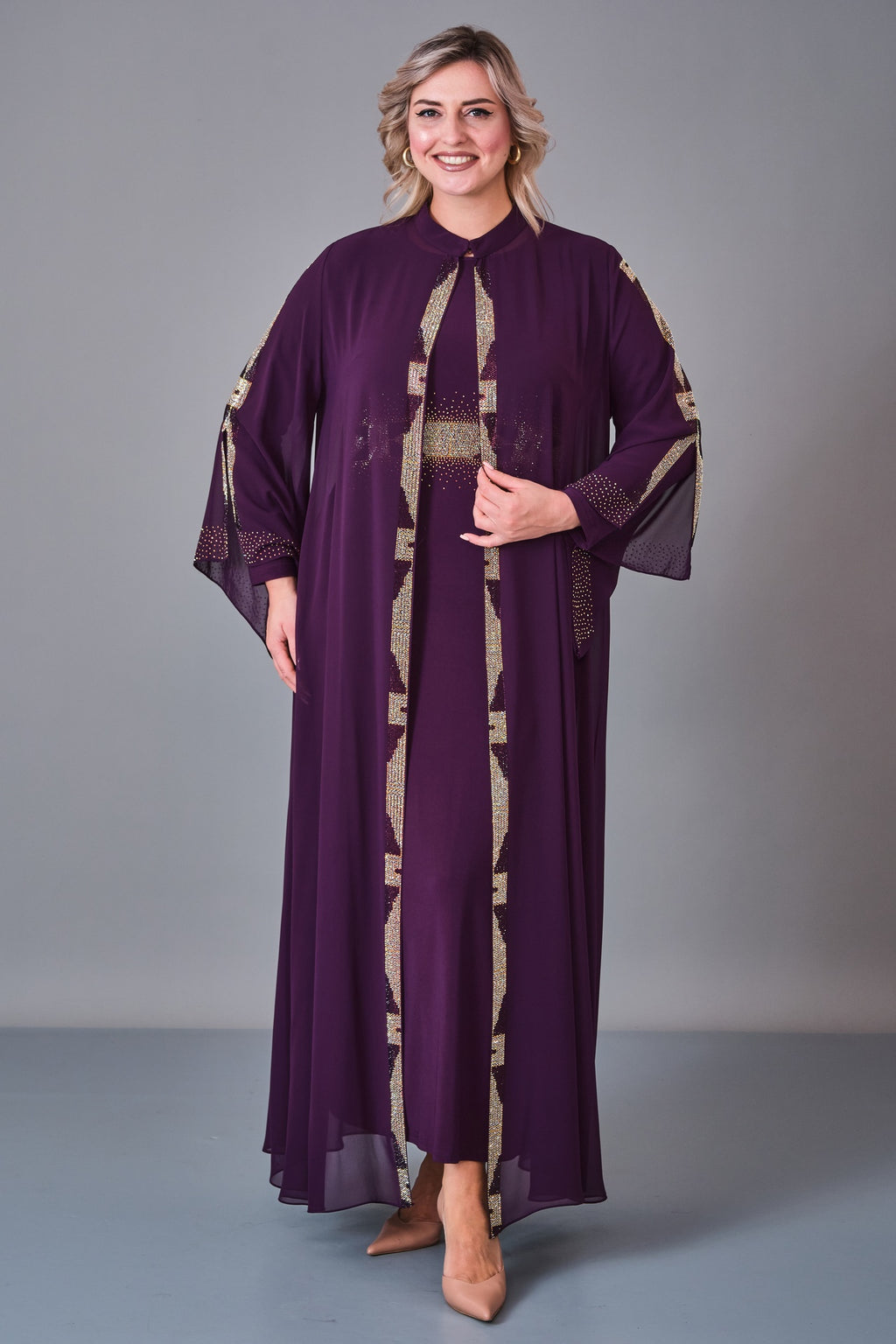 Soley - Plus Size Dress (SLY27K6117) - 8690200243721