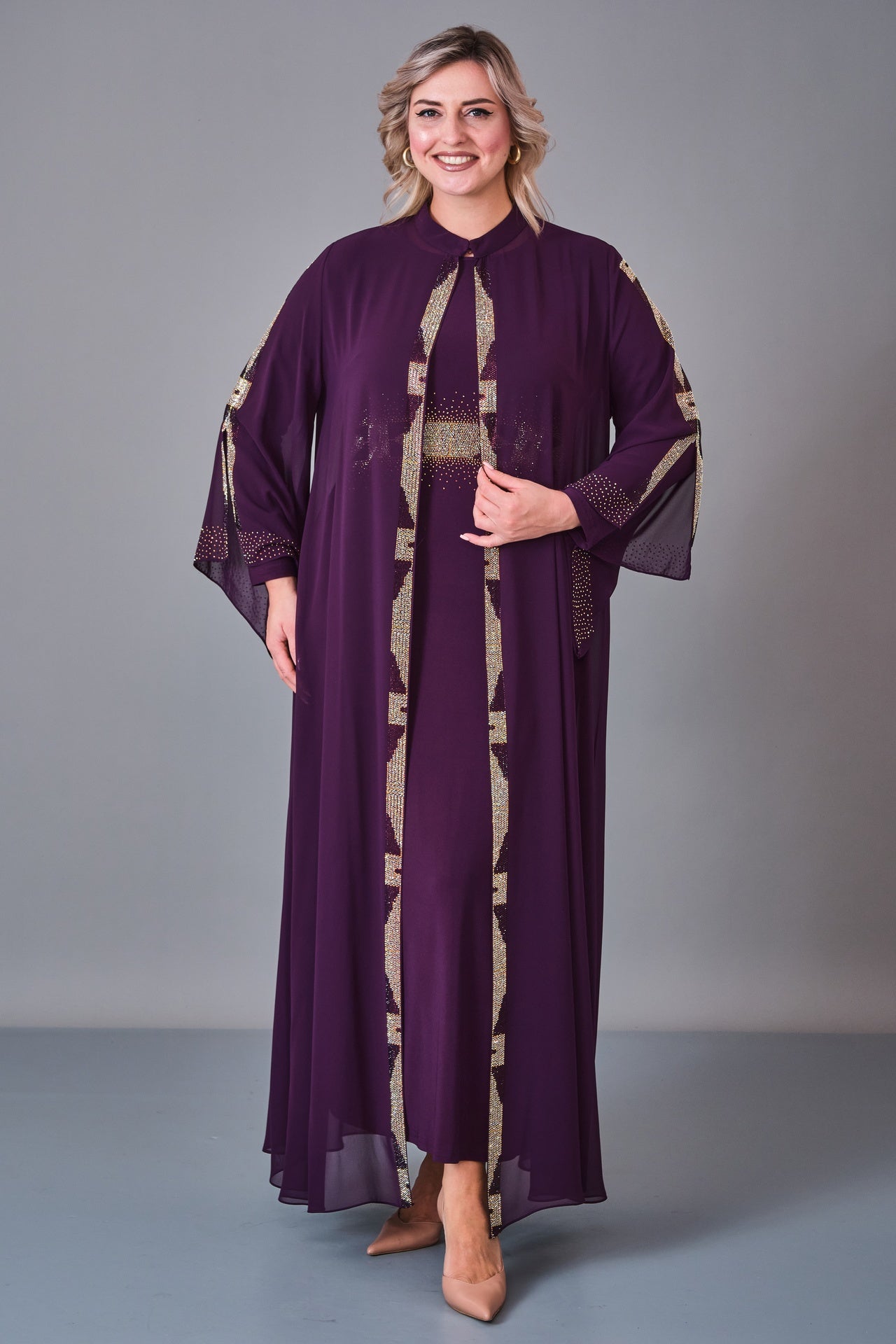 Soley - Plus Size Dress (SLY27K6117) - 8690200243721