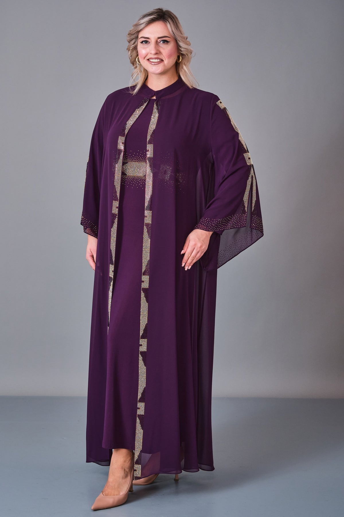 Soley - Plus Size Dress (SLY27K6117) - 8690200243721