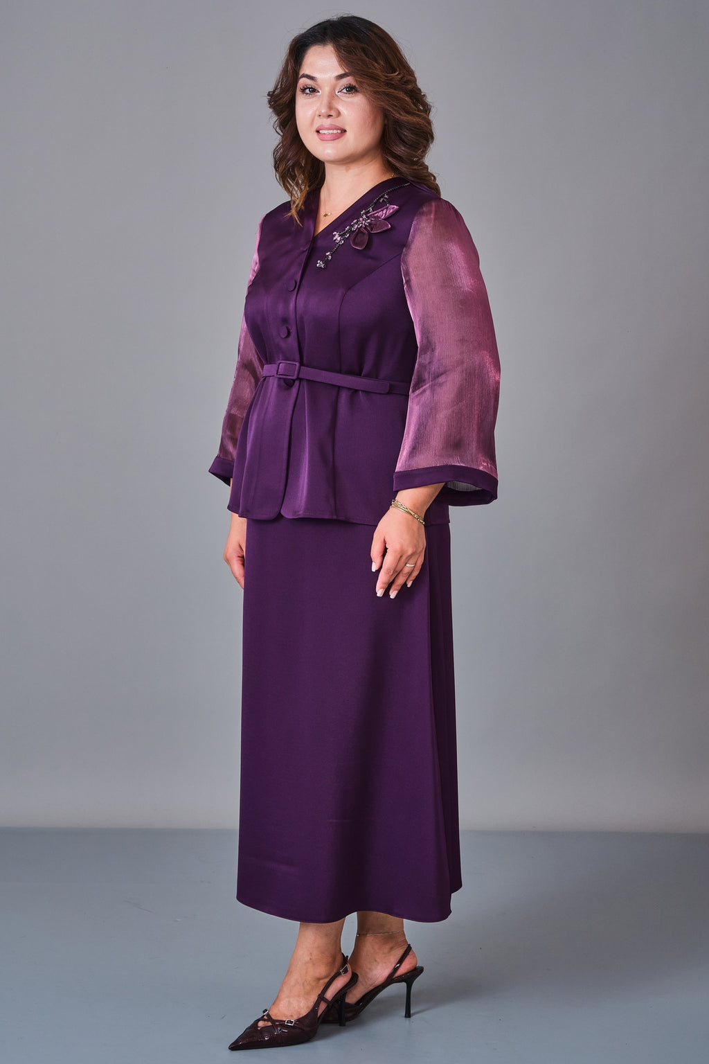 Dress Port - Plus Size Suit (DSP27K3668) - 8690200243820