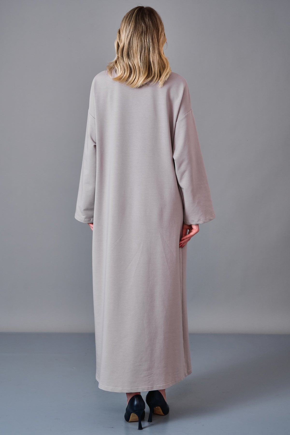 Allblack - Regular Size Dress (ALL27K5004) - 8690200243943