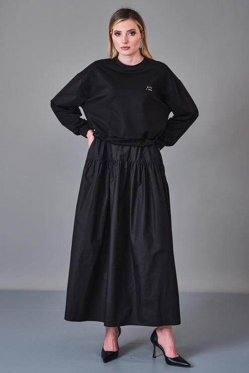 Allblack - Regular Size Dress (ALL27K5000) - 8690200243974
