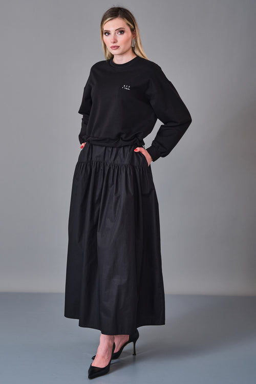 Allblack - Regular Size Dress (ALL27K5000) - 8690200243974