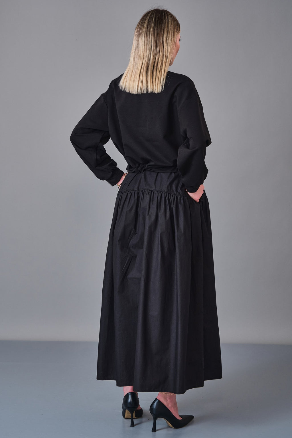Allblack - Regular Size Dress (ALL27K5000) - 8690200243974